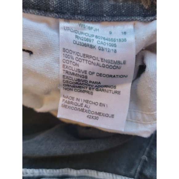 Dickies Faded Black Carpenter Utility Pocket Men’s 42x30 Denim Workwear Jeans - Picture 6 of 10